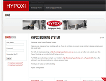 Tablet Screenshot of bookings.hypoxitoning.com.au